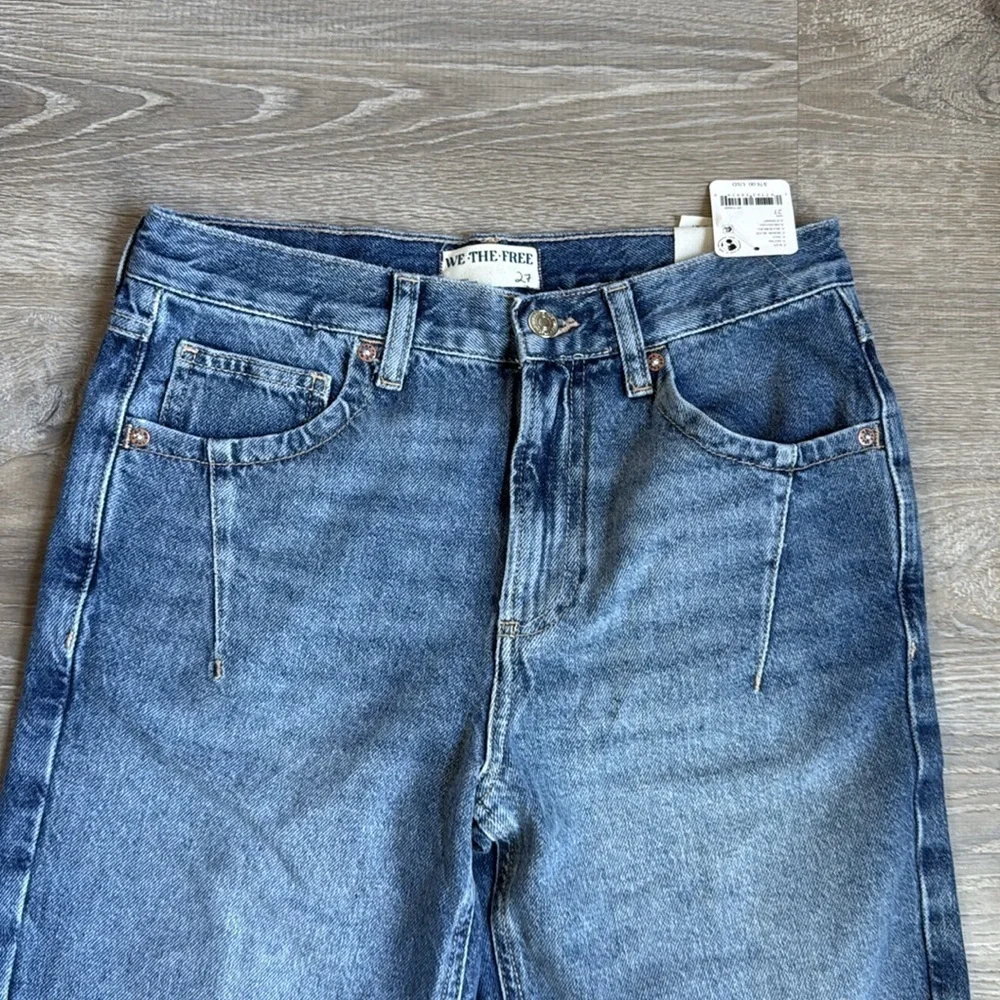 NEW Free People Ghost Town Long Short in Bodie Blue 27
